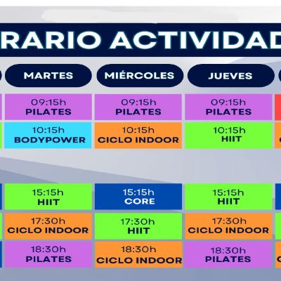 CALENDARIO DE ACTIVIDADES